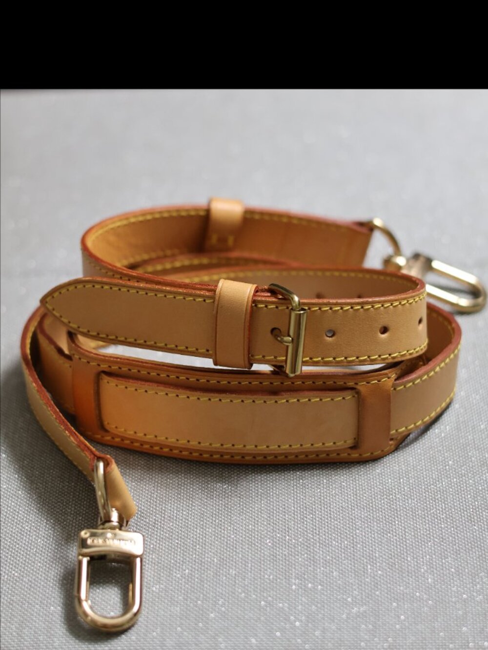 100 % Authentic Louis Vuitton Bandouliere Strap 46.75" Long